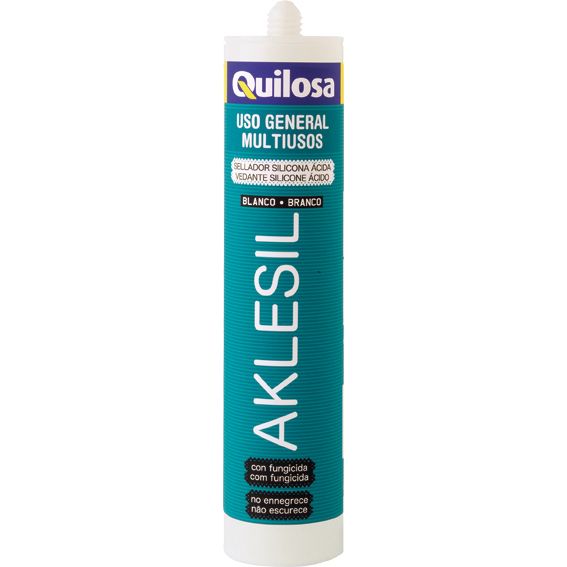 AKLESIL SILICONA BLANCO CR 280 ML       