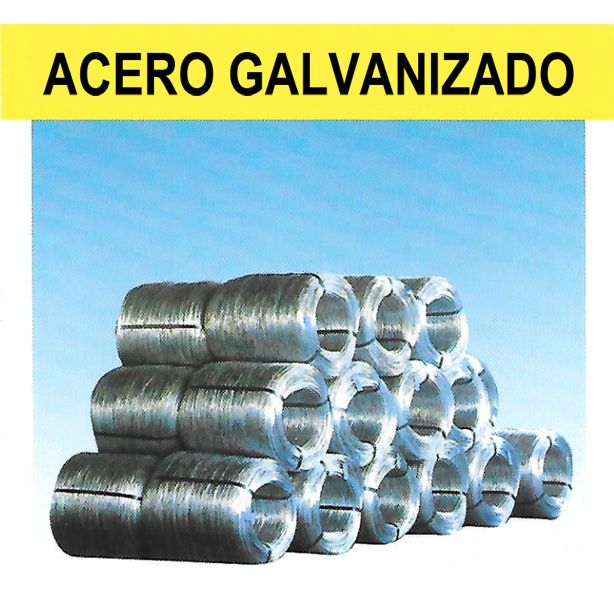 ALAMBRE GALVANIZADO Ø1,40MM (Nº09) 25KG