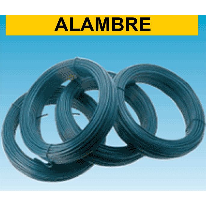 ALAMBRE PLASTIFICADO VERDE Ø˜2,60 100M