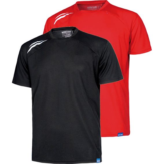 CAMISETA M/CORTA S6611 NEGRO T-L