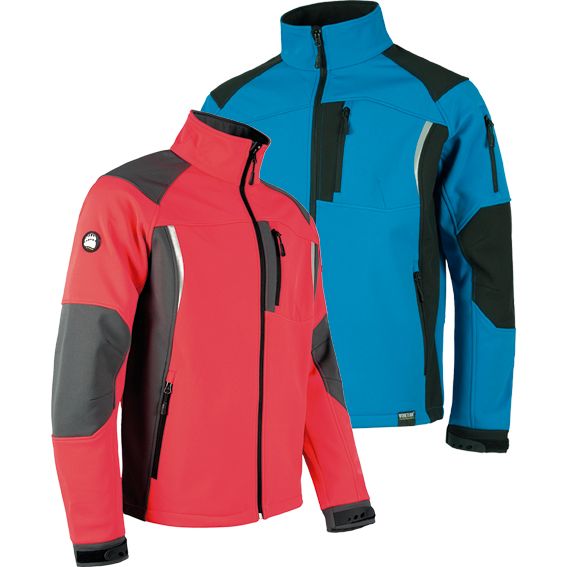 CHAQUETA WORKSHELL S9495 CELES/NGR T-L