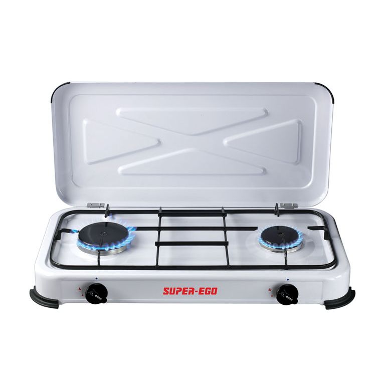 COCINA PORTATIL GAS SEH024800 2 FUEGOS