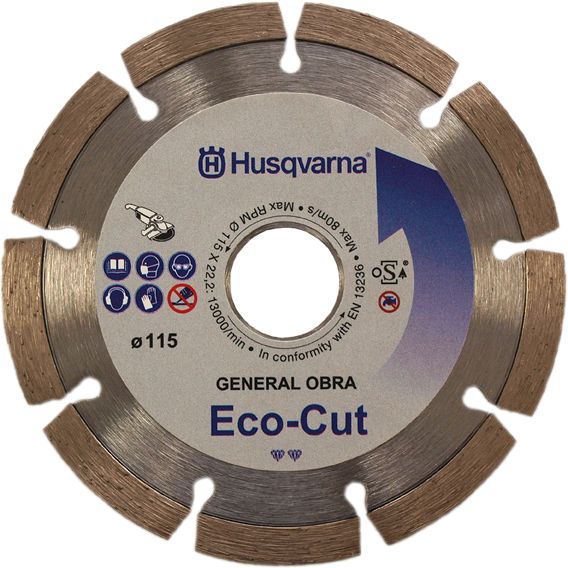 DISCO SEGMENTADO G.OBRA ECO-CUT 115