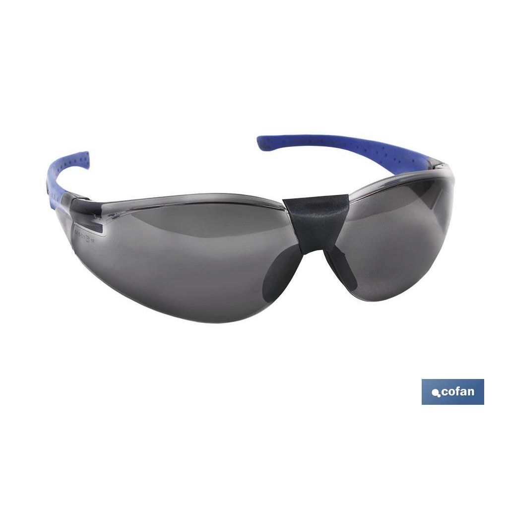 GAFAS SEGURIDAD MODELO BLUE ELASTIC