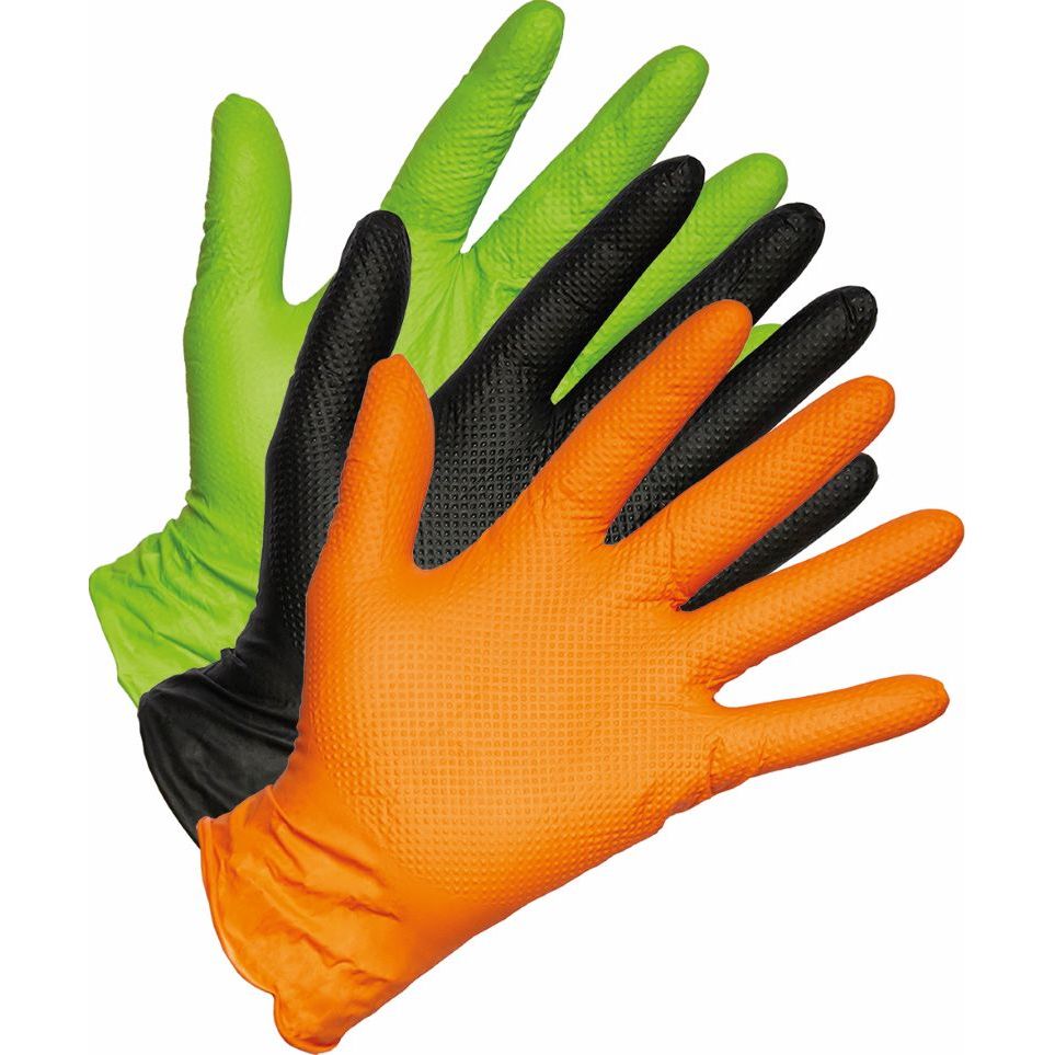 GUANTE DES.NIT.DUNE NARANJA T-S C-50