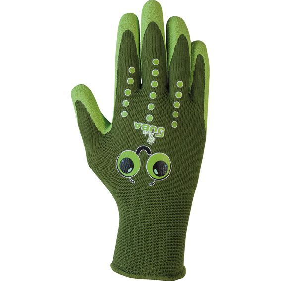 GUANTE NYLON NIÑOS H253 T-8Y VERDE