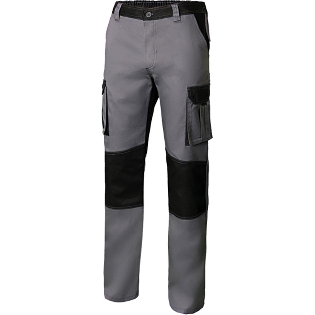 PANTALON MULTIB.103020B GRIS/NEGRO T-40