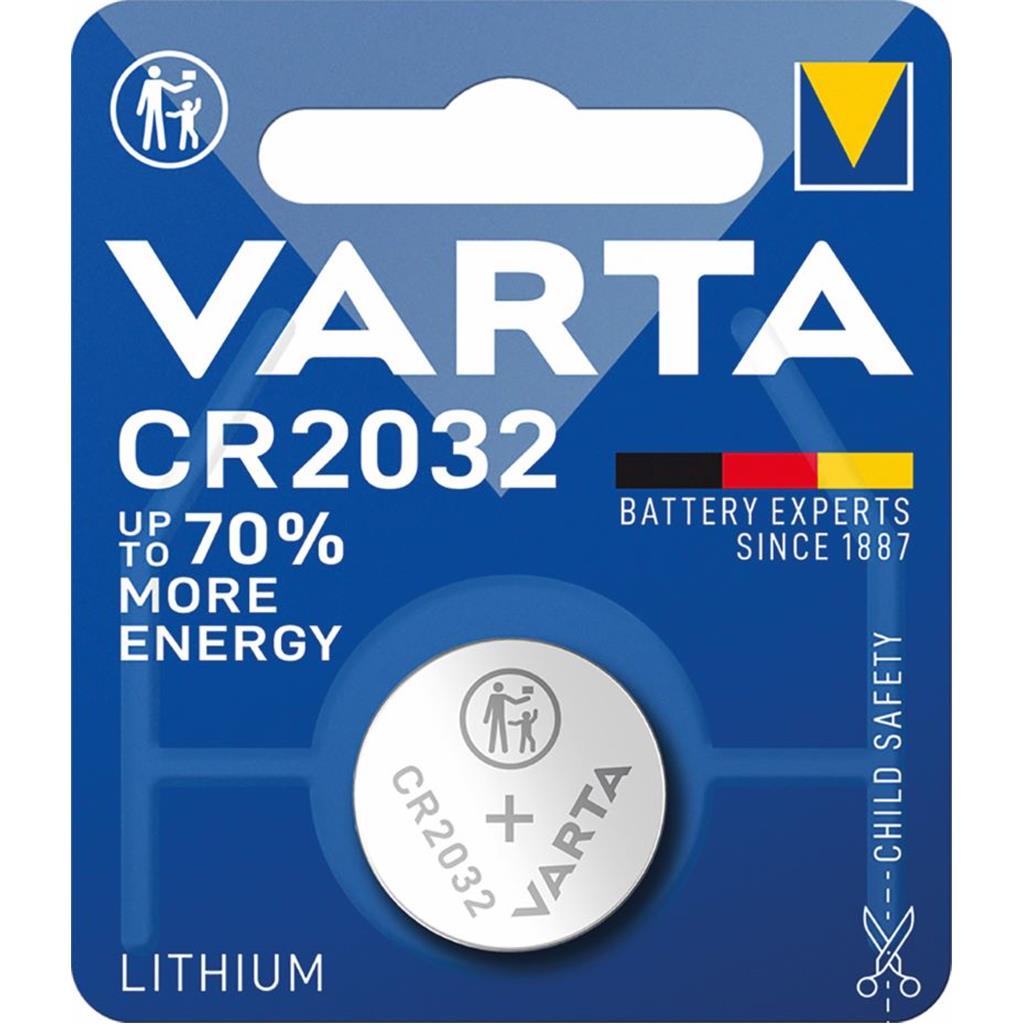 PILA BOTON LITIO CR2032 3V VARTA