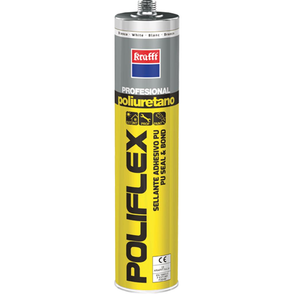 POLIFLEX PLUS. Cartucho Gris. 300 ml.