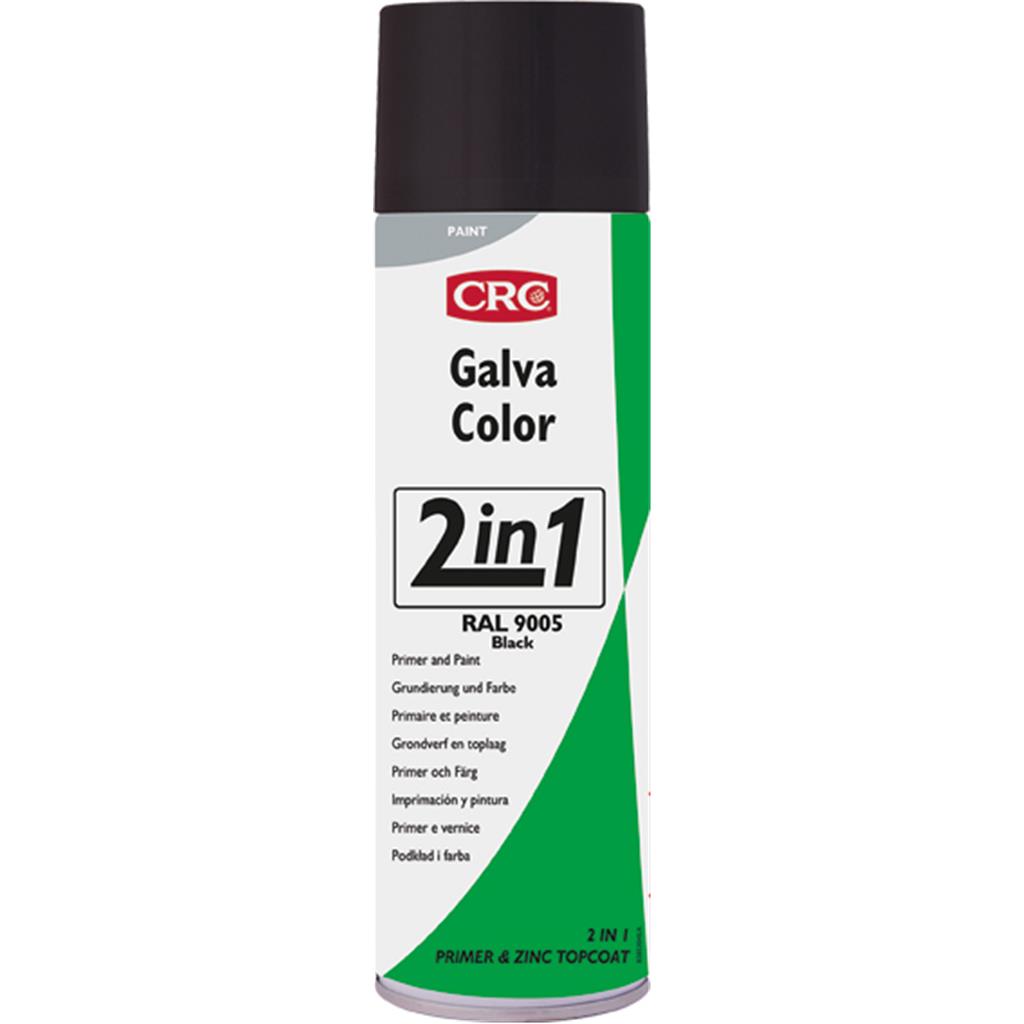 SPRAY GALVACOLOR NEGRO RAL 9005 500ML