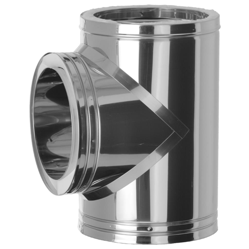 TE DP INOX 304 90º 150MM