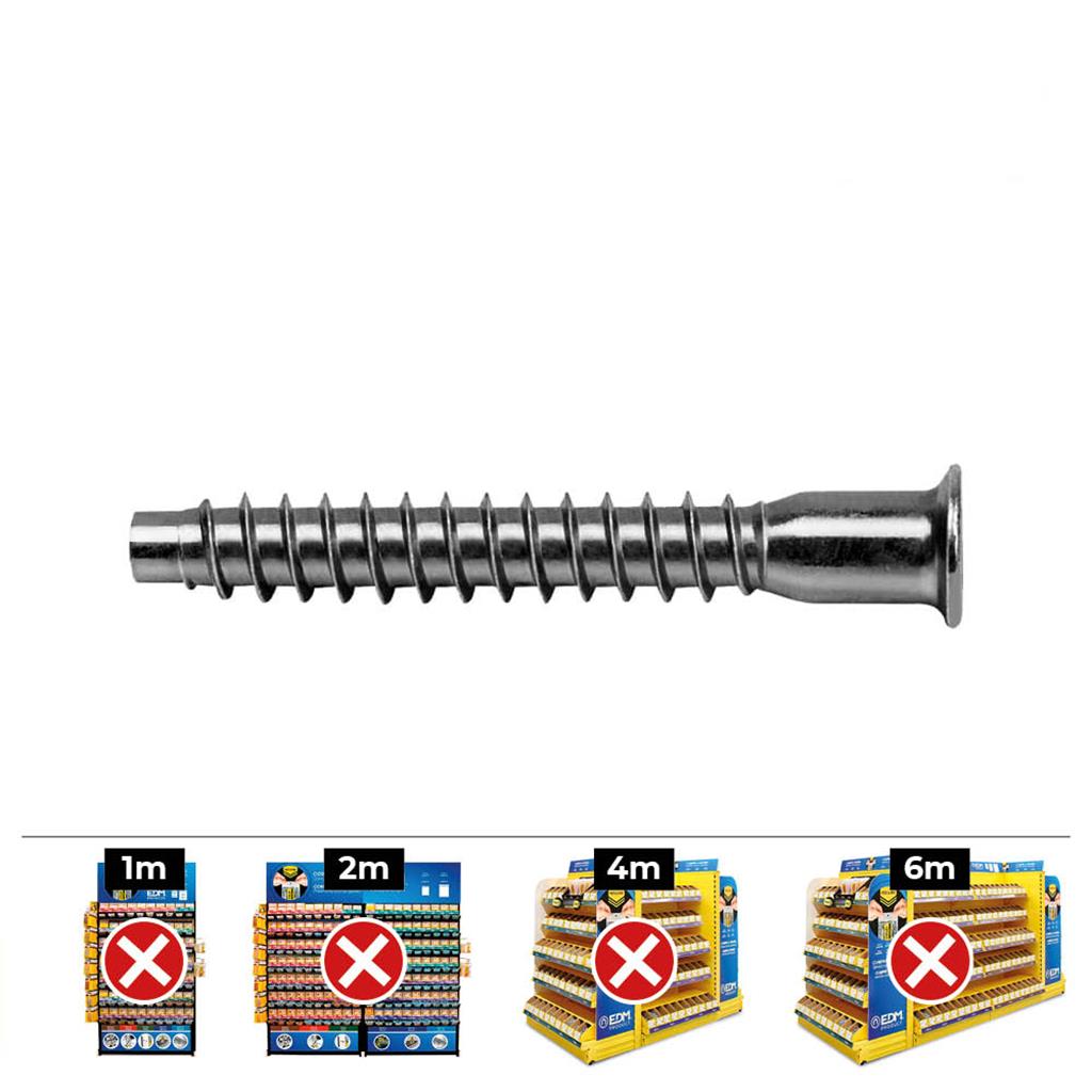 TORNILLO ENSAMBLAJE ENE/5X50 ZINCADO